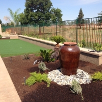 Artificial Grass Installation Hawaiian Paradise Park, Hawaii Putting Green Turf, Backyard Makeover