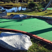 Synthetic Lawn Hanalei, Hawaii Home Putting Green, Backyard Landscaping