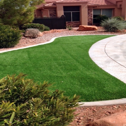 Artificial Grass Installation Waialua, Hawaii Landscape Photos, Front Yard Design