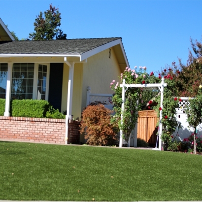 Fake Grass Leilani Estates, Hawaii Landscape Rock, Front Yard Ideas