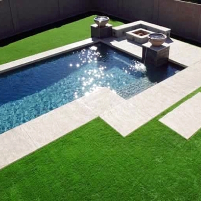 Plastic Grass Kailua-Kona, Hawaii Backyard Deck Ideas, Backyard Garden Ideas