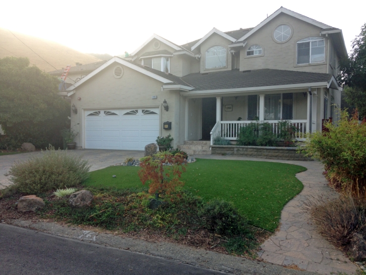 Artificial Turf Installation Kailua, Hawaii City Landscape, Front Yard