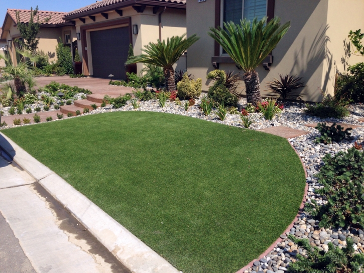 Fake Grass Kahului, Hawaii Landscape Design, Front Yard Landscaping