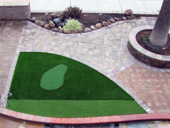 Faux Grass Nanawale Estates, Hawaii How To Build A Putting Green, Front Yard Landscaping Ideas