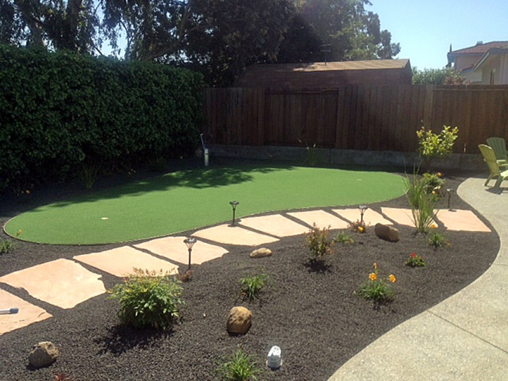 Grass Installation Keokea, Hawaii Backyard Putting Green, Backyard Designs