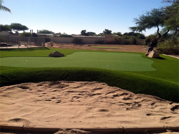 Grass Installation Olowalu, Hawaii Artificial Putting Greens, Backyard Landscaping